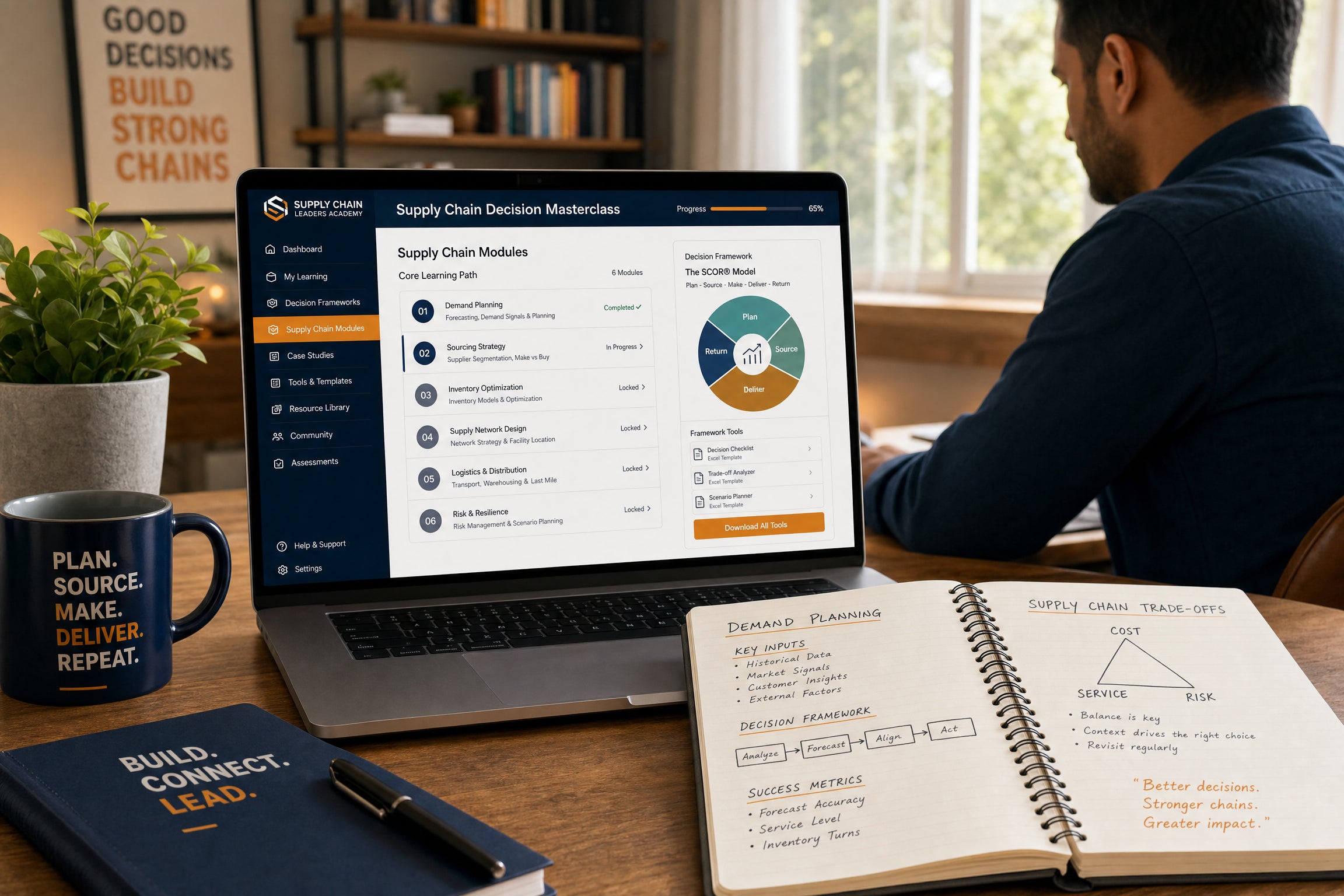 DecisioLabs supply chain learning programs